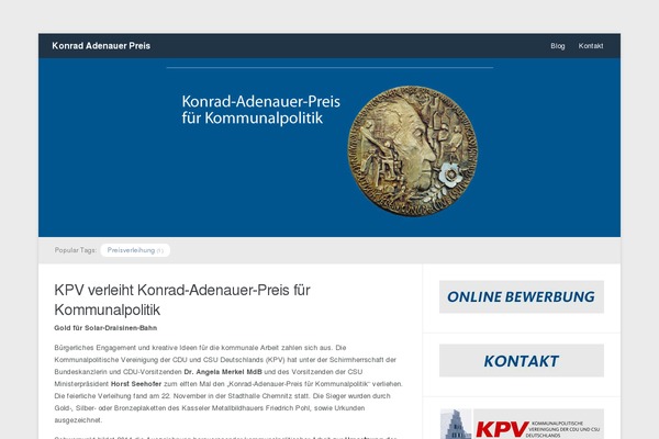Site using Bannerspace Slideshow plugin