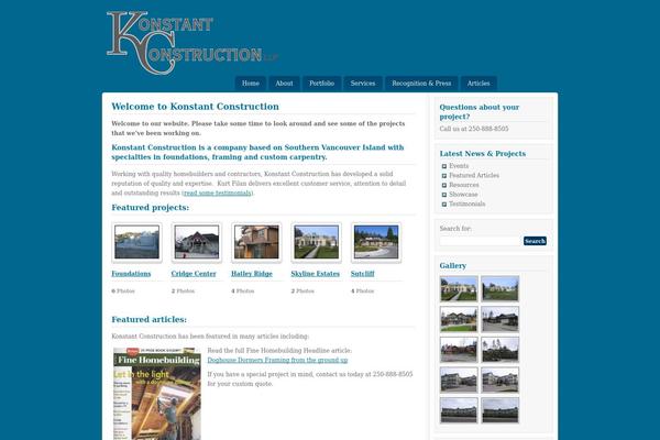 Shades of Blue theme site design template sample