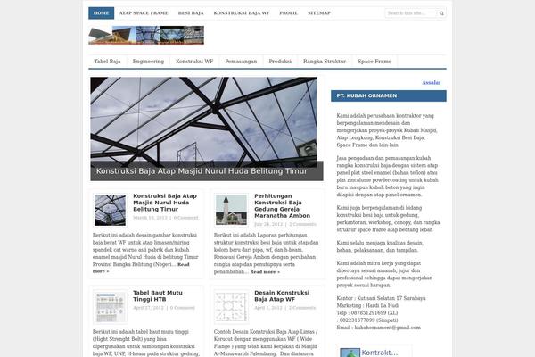 Channelpro theme site design template sample