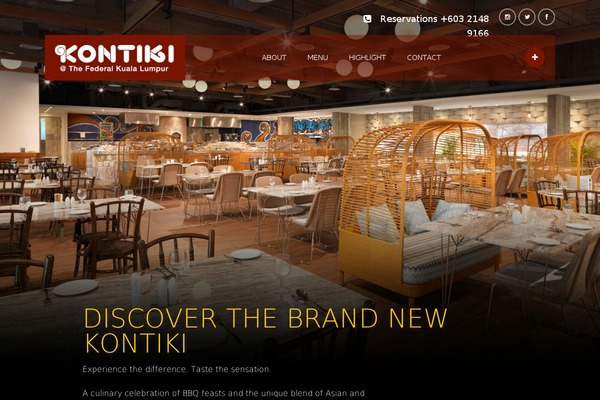 kontiki.com.my site used Kontiki