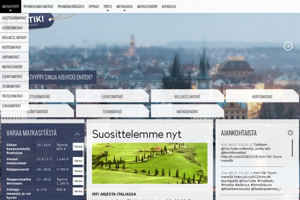 kontiki.fi site used Kontiki