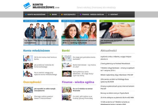 kontomlodziezowe.com site used Konto