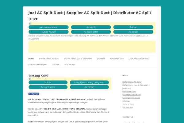 Site using SEO SearchTerms Admin plugin