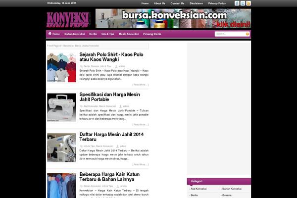 HitMag theme site design template sample