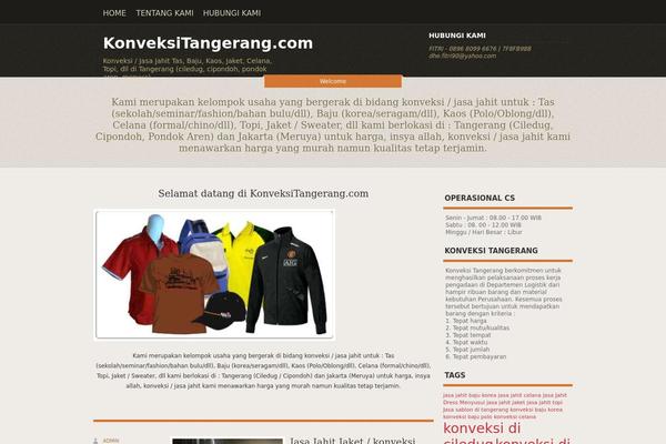 Faith theme site design template sample