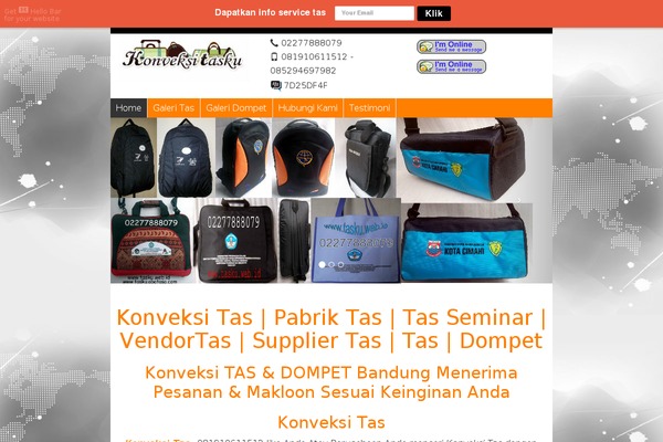 Wp-wisata theme site design template sample