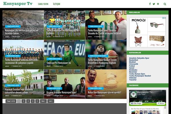Site using Better-social-counter plugin