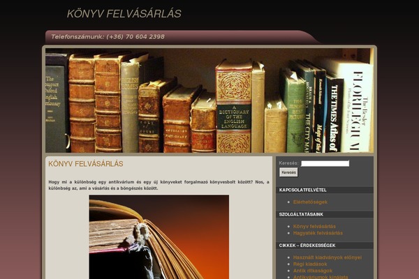 konyvfelvasarlas.com site used Evening Shade