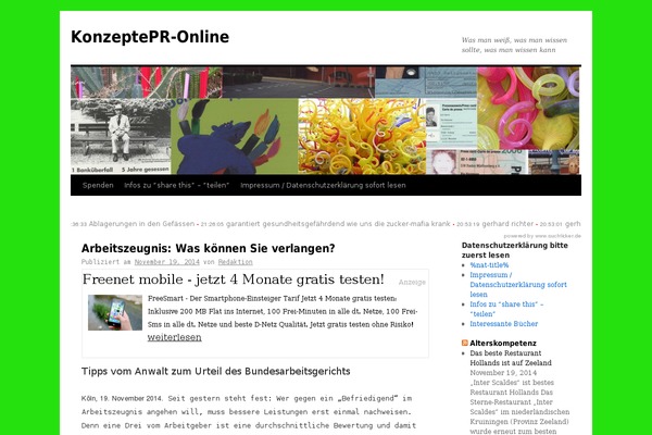 Site using 2 Click Social Media Buttons plugin