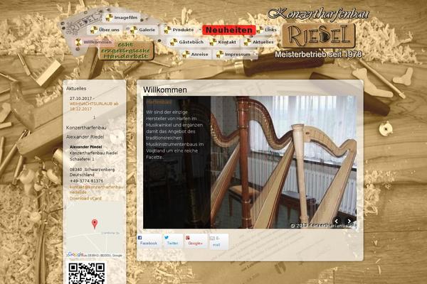 Site using JQuery Slick Menu Widget plugin