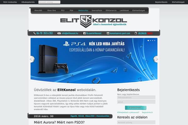 Unite theme site design template sample