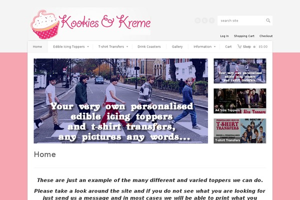 Abundance theme site design template sample