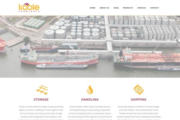 Bridge theme site design template sample