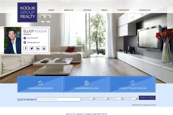 Site using Cyclone Slider plugin