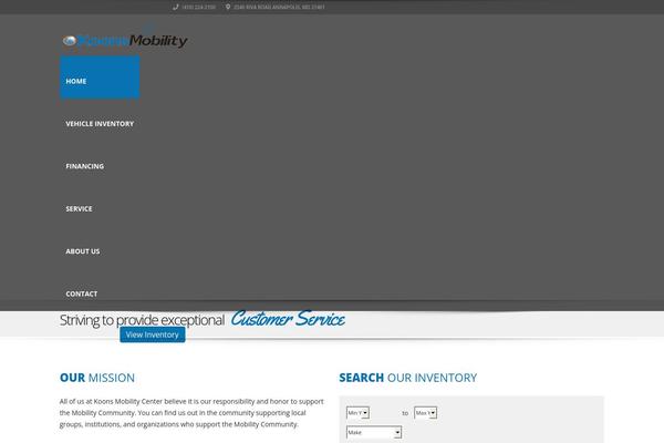 Site using Automotive plugin