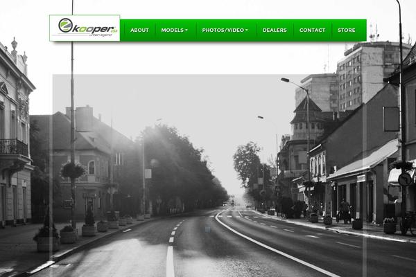 Büro theme site design template sample
