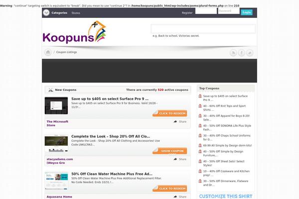 Clipper theme site design template sample