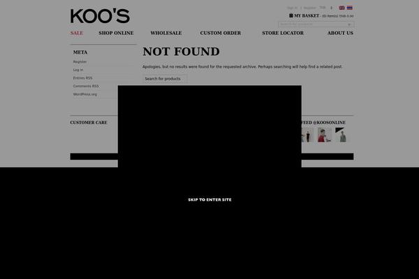 Blanco theme site design template sample