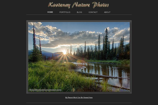 kootenaynaturephotos.com site used Photocrati-emulsion