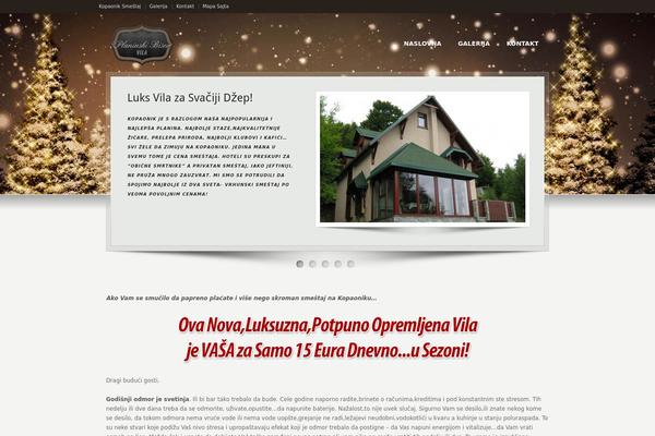 Karma theme site design template sample