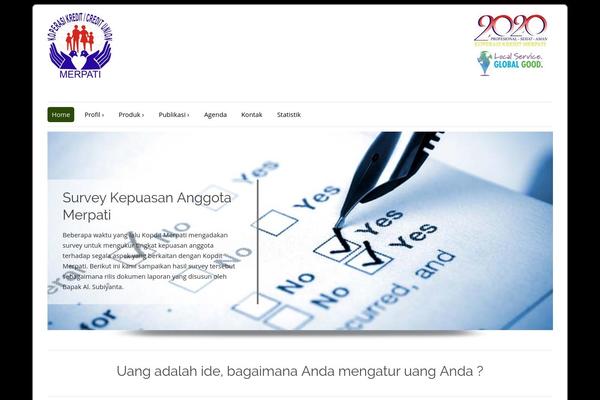 ColorWay theme site design template sample
