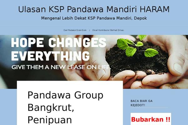 koperasipandawamandirigroup.wordpress.com site used Kasakusuk1