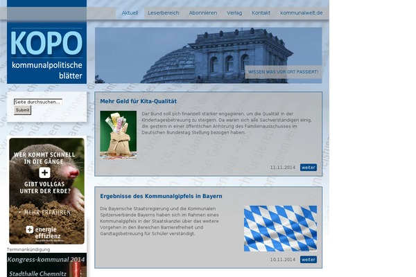 Site using Bannerspace Slideshow plugin