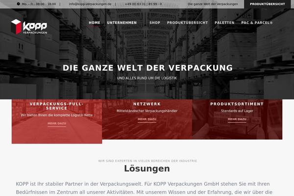 kopp-verpackungen.com site used Logisco
