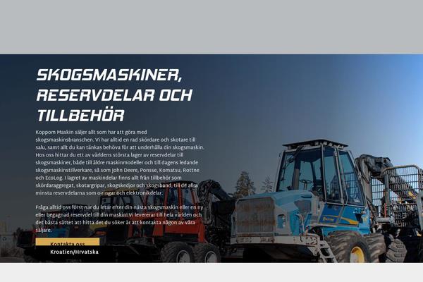 koppommaskin.com site used Make-child-theme