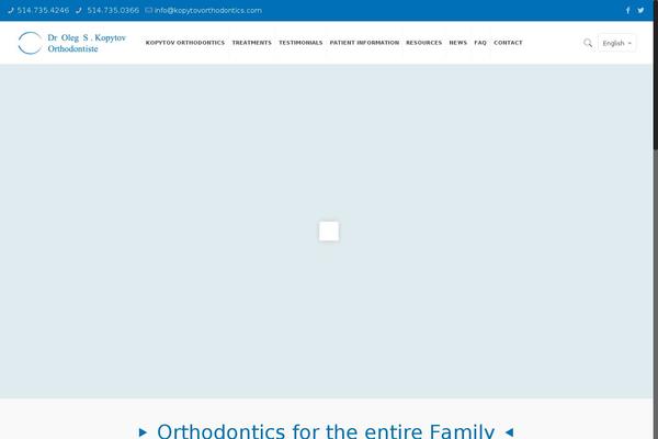 BeTheme theme site design template sample