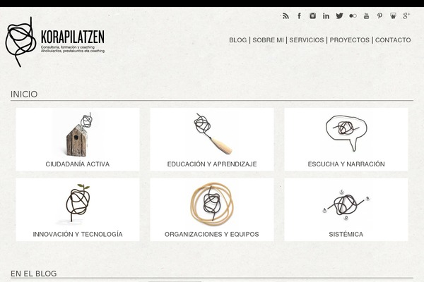 Site using WP Social Blogroll plugin