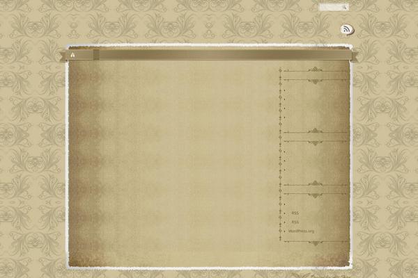 The-vintage theme site design template sample