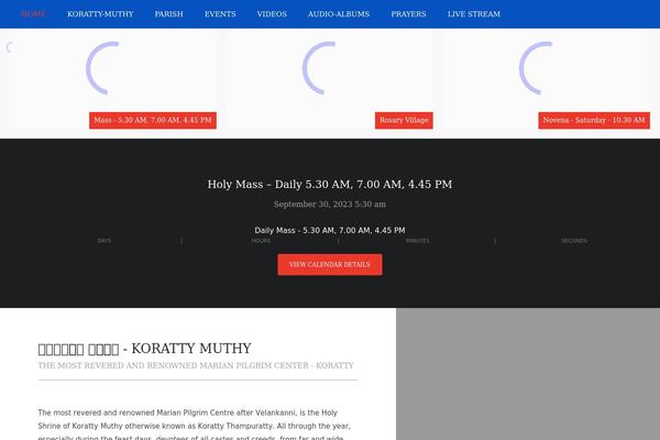 Site using Wp-prayers-request plugin