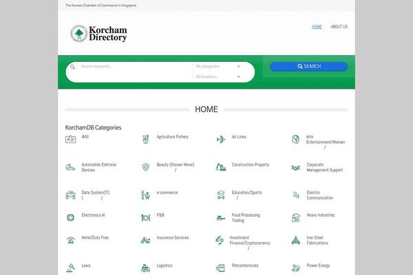Site using Hangul-font-nanumbarungothic plugin
