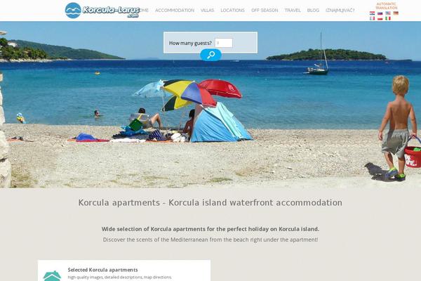 BookYourTravel theme site design template sample