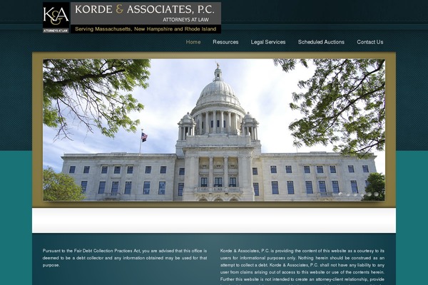 kordeassoc.com site used Striking