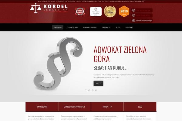 New theme site design template sample