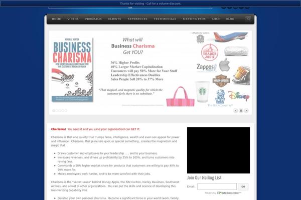 Alyeska theme site design template sample