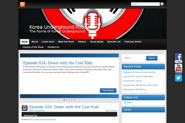 Site using Floating Social Media Links plugin