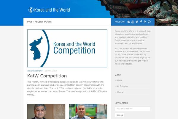 Hueman theme site design template sample