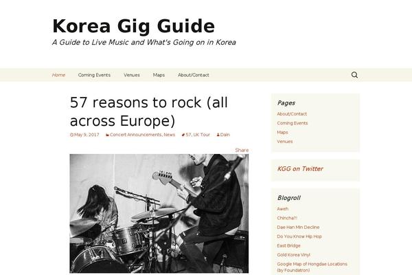 Twenty Thirteen theme site design template sample