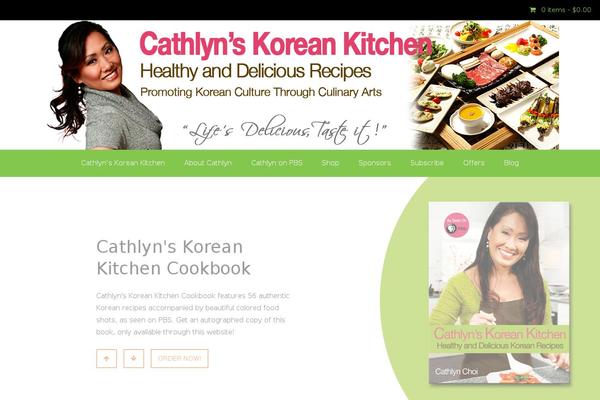 Garnish theme site design template sample