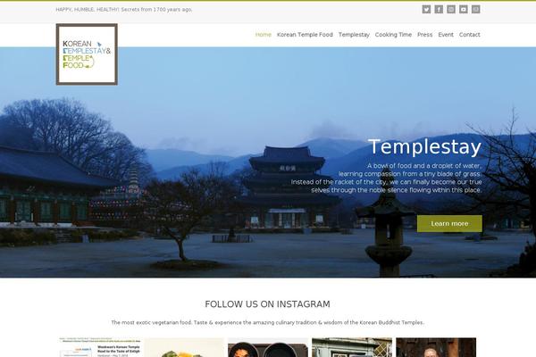Milano theme site design template sample