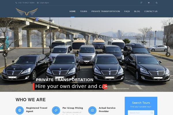 The Station theme site design template sample