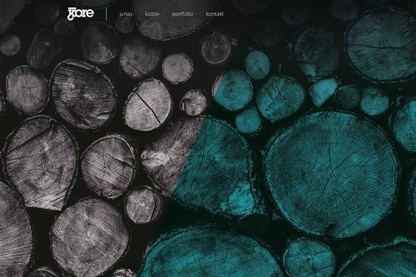 Kore theme site design template sample