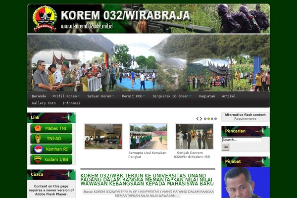 Site using Wp-news-headline-ticker plugin