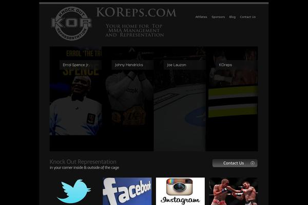 Echoes theme site design template sample
