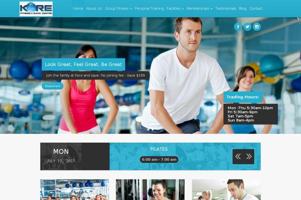 Sport-child theme site design template sample