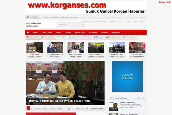 HaberMatik V3 theme site design template sample