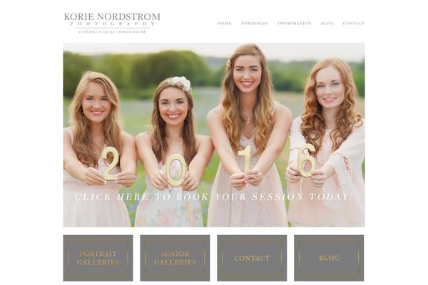 ProPhoto 5 theme site design template sample